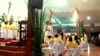 Video thumbnail of "Alleluya, Tugas Suci Sudah Purna-MISA MALAM PASKAH 2013 di Gereja Kalvari"