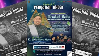 PENGAJIAN KI JOKO GORO - GORO~ memperingati MAULID NABI MUHAMMAD SAW dan HUT RI KE-80