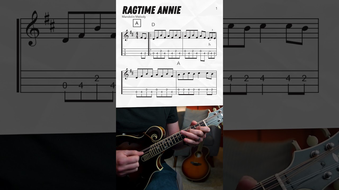 "Ragtime Annie" /// Mandolin Lesson 