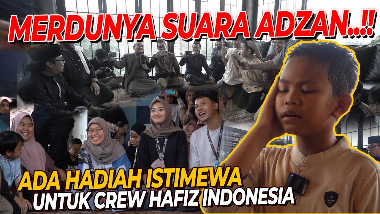 TERPESONA MERDUNYA ADZAN AKIL..!! DAN KEJUTAN UMROH LAGI.. UNTUK PARA ORANG INI..!!