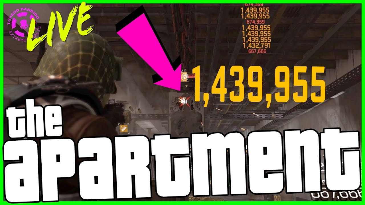 🔴 The Apartment SMG Build for Crazy Burst Damage The Division 2 Build