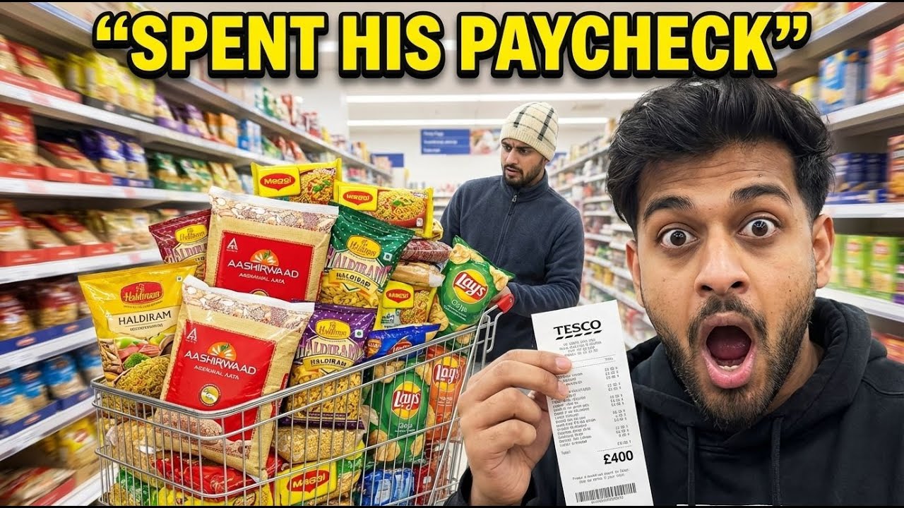 We Spent £400 on Groceries in UK 🇬🇧 