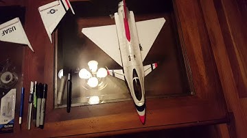 Micro UMX F-16 turned into a Chengdu micro J-10