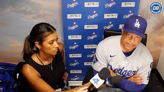 Dodgers postgame: Dave Roberts surprised by NL West standings, talks clubhouse focus
