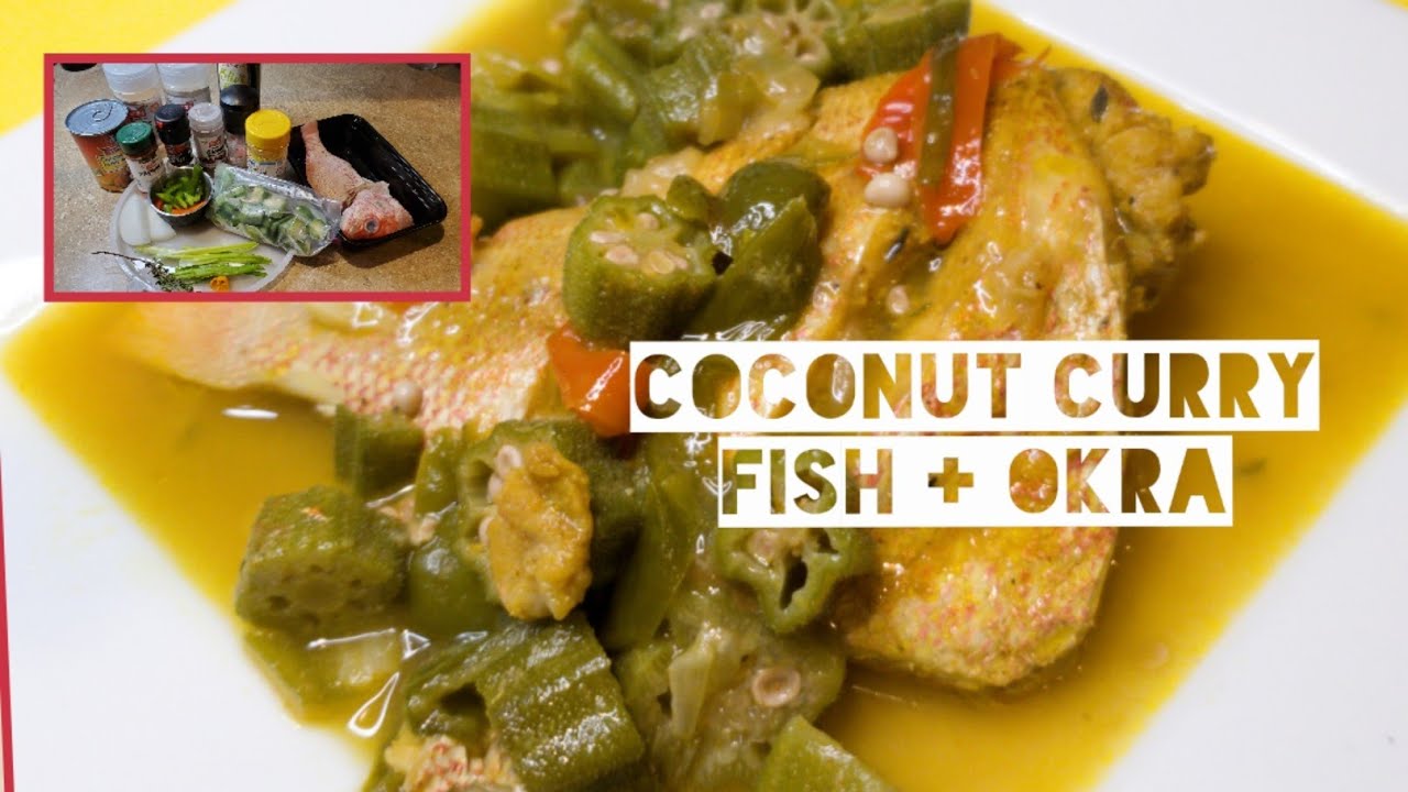 COCONUT CURRY RED SNAPPER COCONUT MILK CURRY POWDER RED SNAPPER FISH