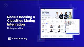 How to Integrate Radius Booking with Classified Listing Plugin | Listing as Staff