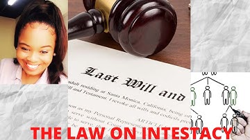Law on Intestacy
