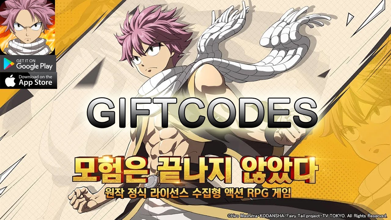 Fairy Tail Infinite Adventure (KR): Gameplay & 3 Giftcodes (Android, iOS)