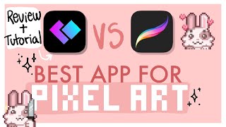 BEST APP FOR PIXEL ART ON THE IPAD? (you better believe it) | Pixaki vs Procreate | Full Tutorial screenshot 2