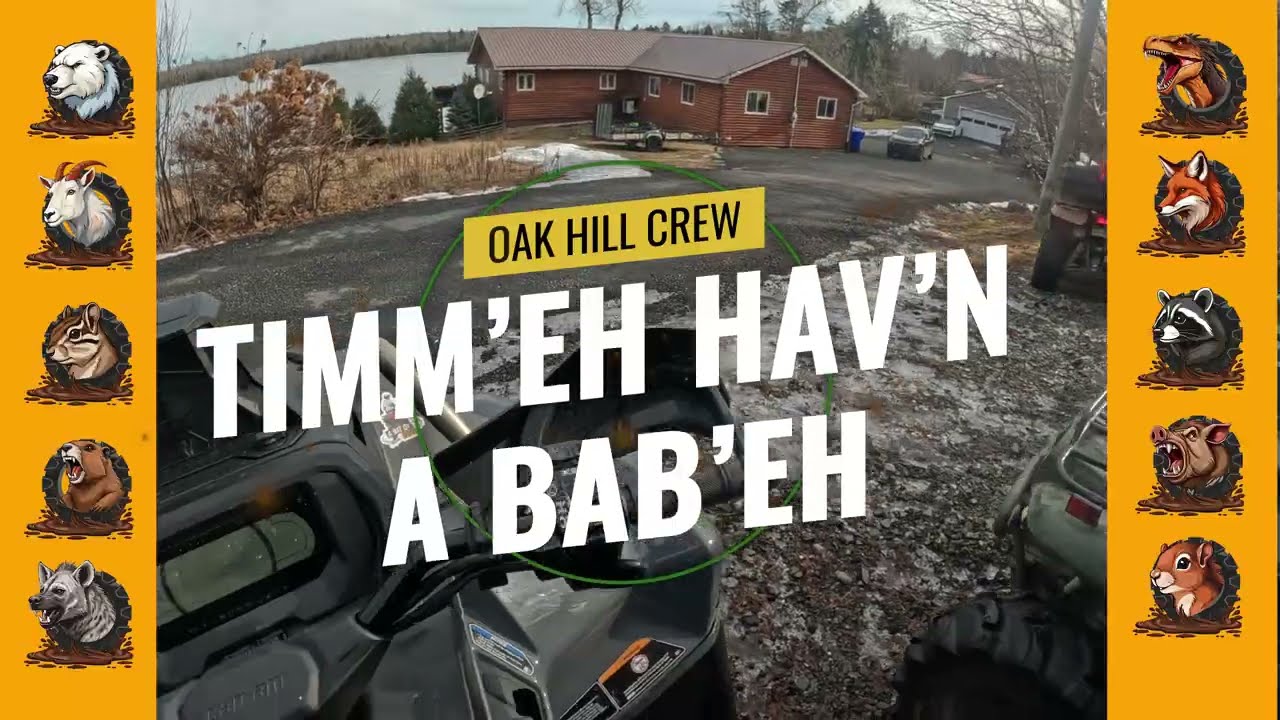 Diaper Party ATV Run | Slipping, Sliding & a Warm January ATV Trail Ride