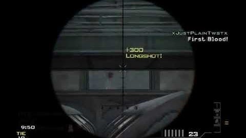 Mw3 Underground spawn snipe