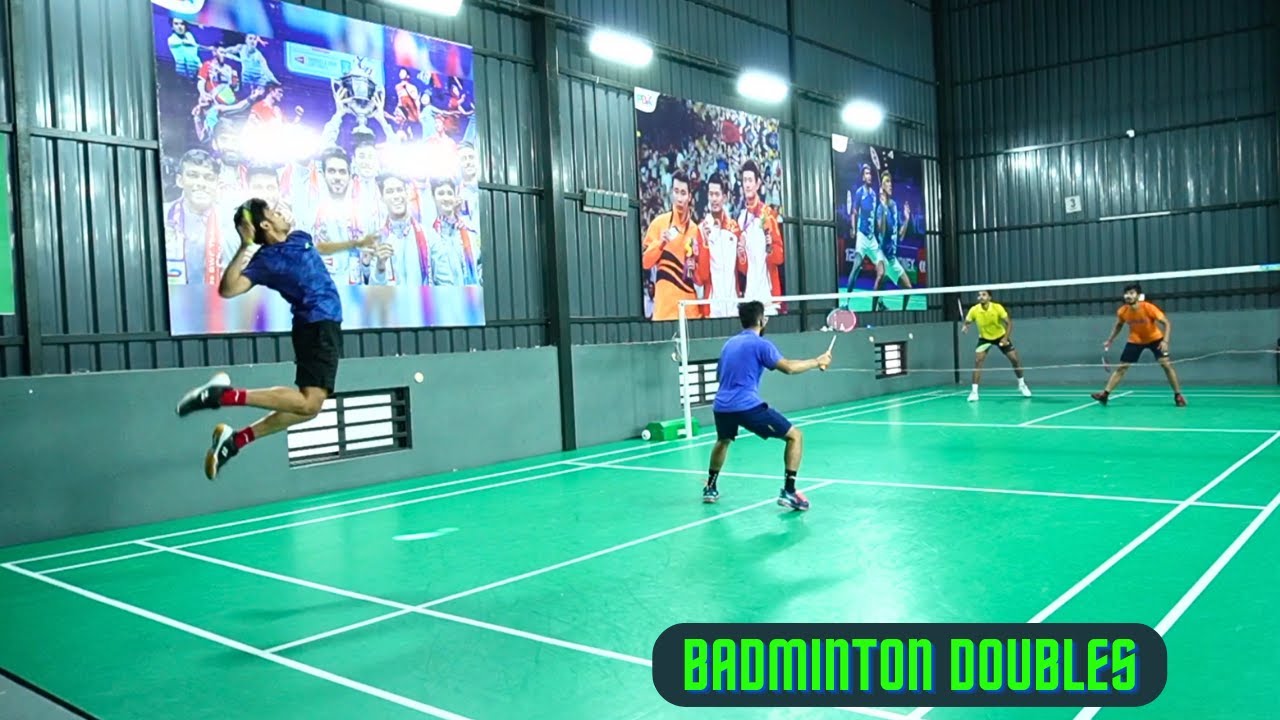 Shourya/Pranav VS Ayush/Digendra | Badminton Doubles Match - YouTube