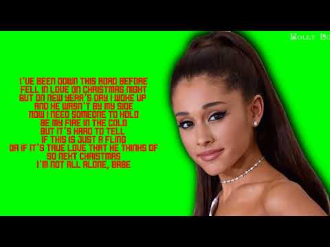 ariana-grande---santa-tell-me-(with-lyrics)