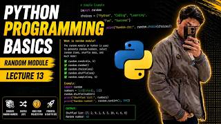 Python Programming Random module L13(Lecture 13)