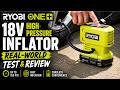 Ryobi ONE+ 18V High Pressure Inflator Real World Test & Review