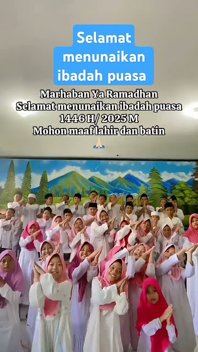 Selamat menunaikan ibadah puasa. #shorts #shortvideo #ramadhanpenuhberkah @HumayraAyue