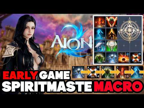 aLuckyRO — AION 2 Latest Spiritmaster PvE Macro Setup for Global