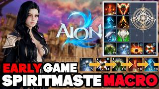 AION 2 Latest Spiritmaster PvE Macro Setup for Global | Early-Game Beginner Macro Guide