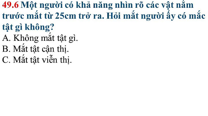 Giải sách bài tập vật lý 9 bài 49 năm 2024