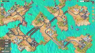 Train Valley 2 DLC (Workshop Gems. Sapphire) Level 12:Archipelago