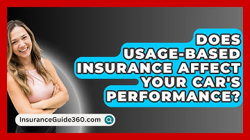 Does Usage-based Insurance Affect Your Car