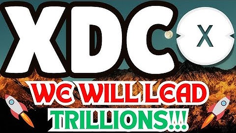 🚨WAAROM #XDC BILJOENEN ZAL LEIDEN🚀🚀