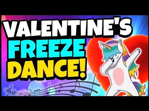 Valentines Freeze Dance | Brain Break | Valentine Just Dance