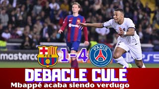 EL PSG HUNDE AL BARCELONA, MBAPPÉ VERDUGO FINAL. DURÍSIMO CASTIGO Y ELIMINADOS DE CHAMPIONS image