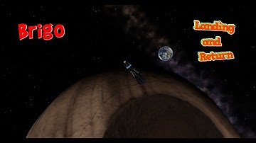 Brigo Landing and Return in SimpleRockets 2
