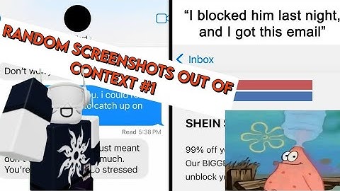 Blockmelonshots: Random screenshots out of context #1