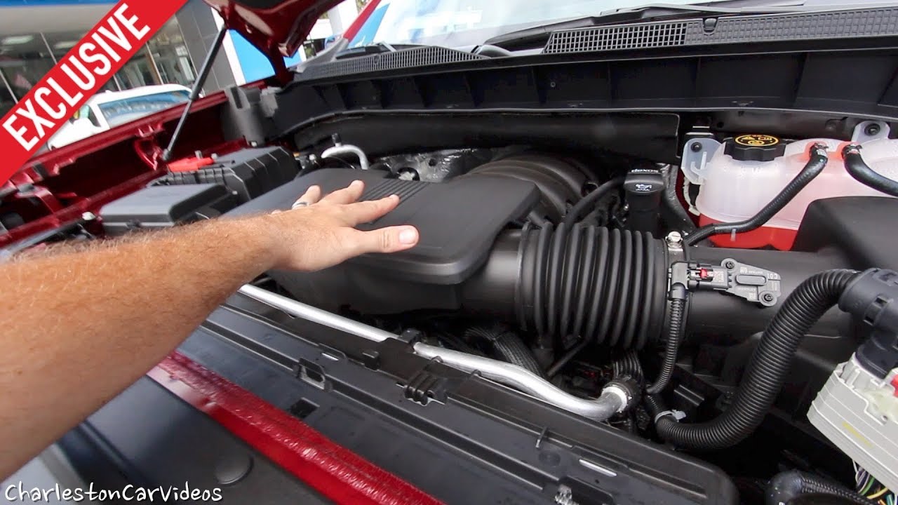 Under the Hood of the 2019 Chevy Silverado | ENGINE 5.3L V8 RST