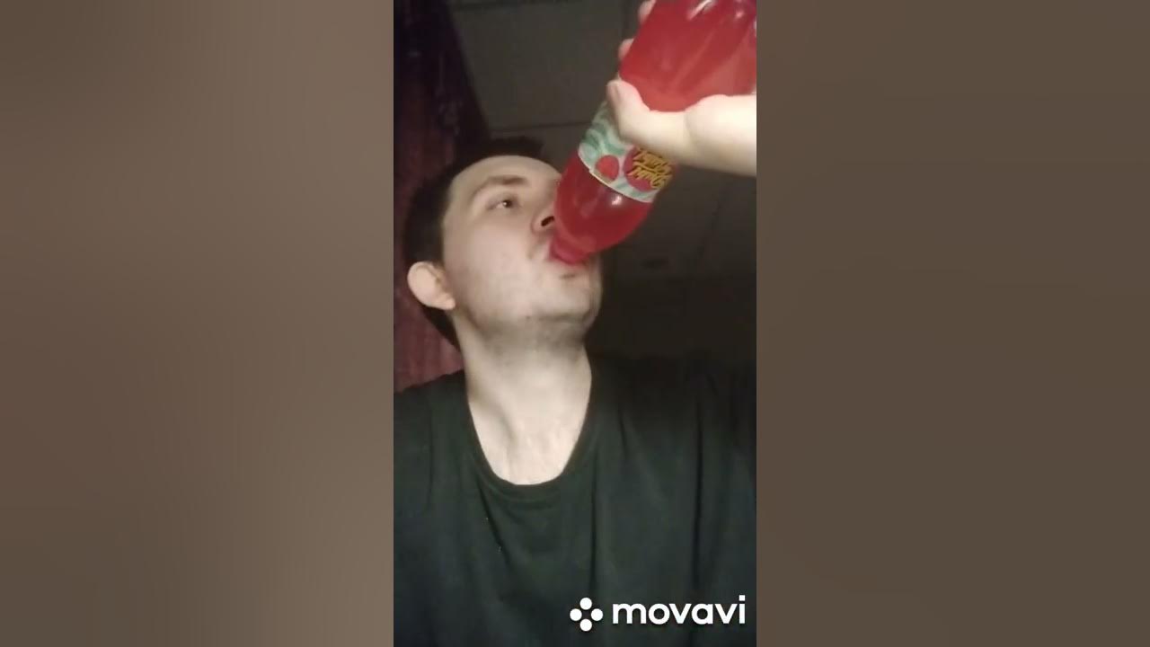 Пробую лимонад Дабл Бабл со вкусом клубники и Сливок - YouTube
