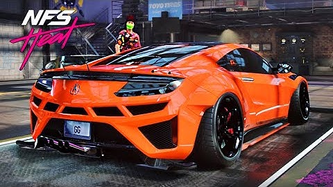 Acura NSX "17 Customization and gameplay NeedForSpeed HEAT
