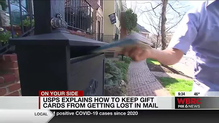 USPS explains how to keep gift cards from getting lost in mail