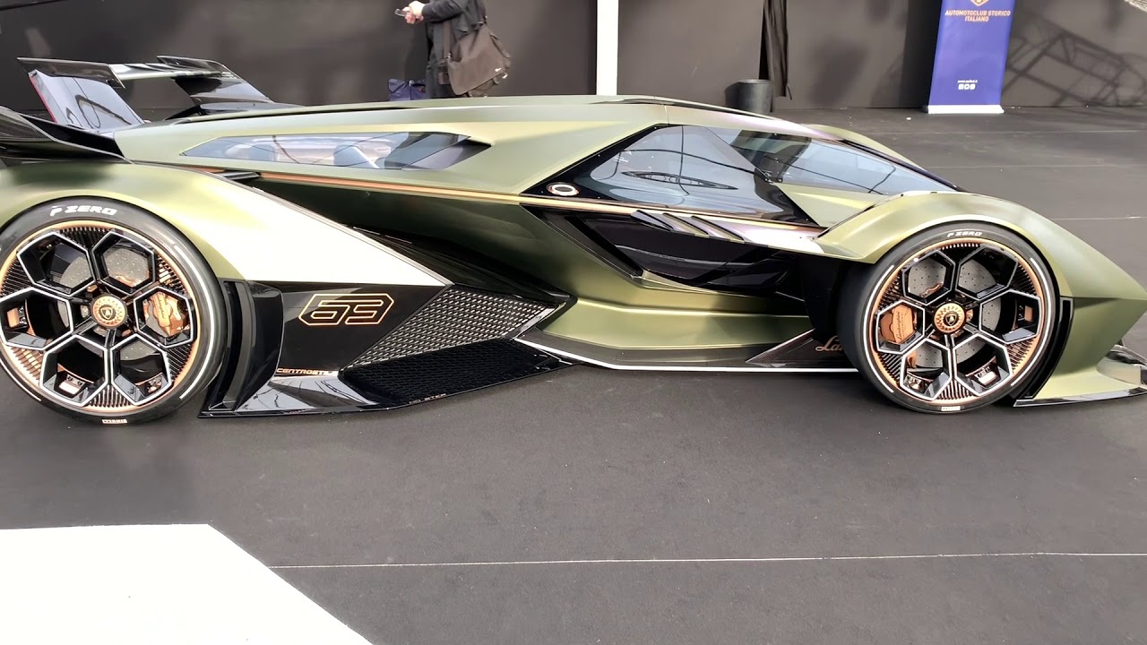 Lamborghini Lambo V12 Vision Gran Turismo : le concept du jeu PS4 en vidéo  - YouTube