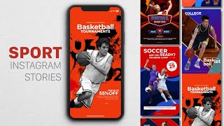 30 Instagram Story Ideas Sports - After Effects Template