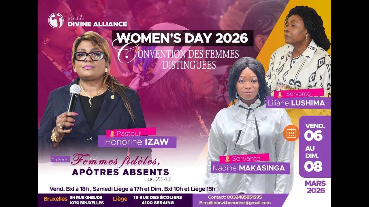 CONVENTION DES FEMMES DISTINGUÉES J2// 07 MARS 2026