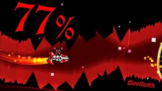 Bloodbath 77% - Mobile - Extreme Demon progress #7. Geometry Dash 2.2