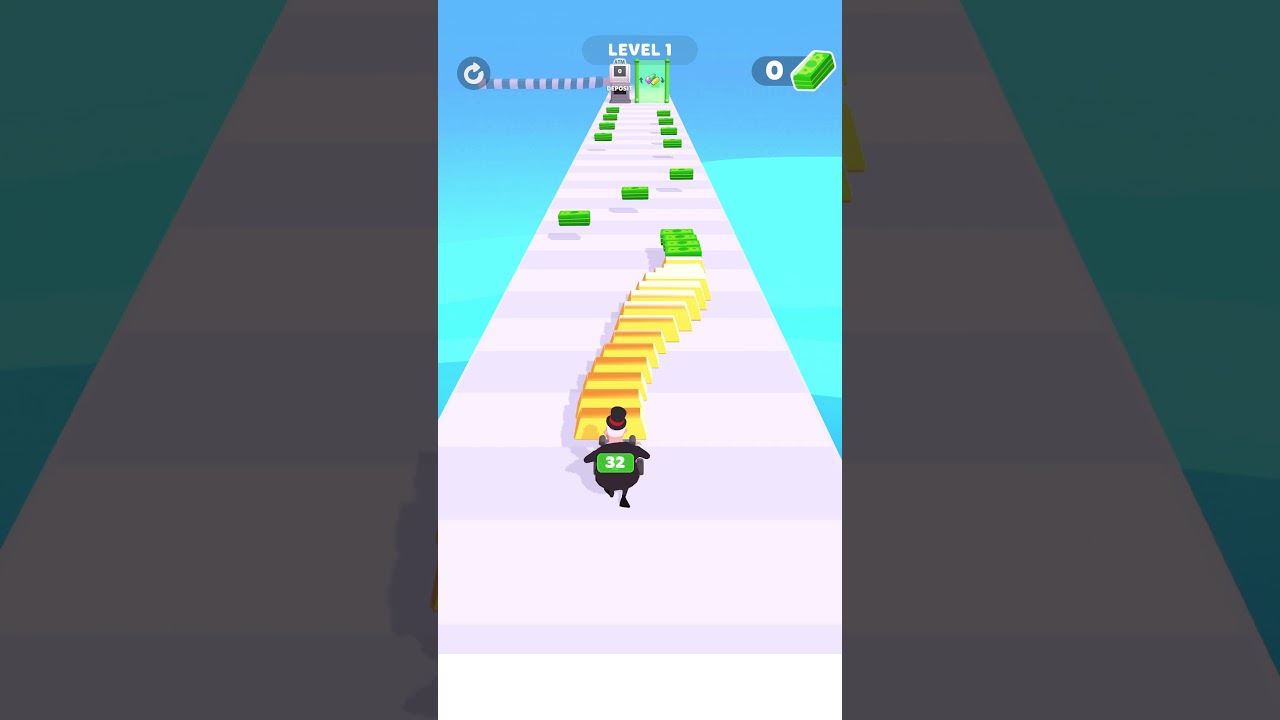 MAX LEVEL in ATM RUSH! - lvl 1!!