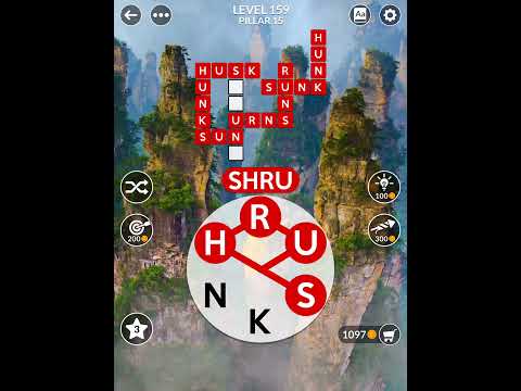 Wordscapes Level 159 Answers - YouTube