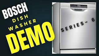 BOSCH DISH WASHER SERIES 6 SMS6ECI38M || #bosch #dishwasher #series6 