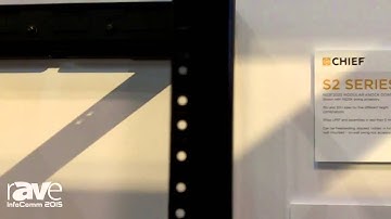 InfoComm 2015: Chief Exhibits S2 Series of Modular Knock Down Racks