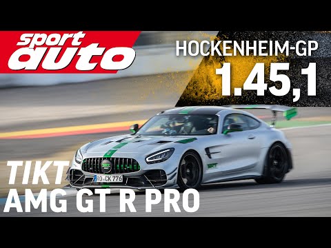 TIKT AMG GT R Pro | 770 PS | Hot Lap Hockenheim-GP | sport auto