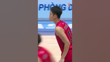 Thế Hiển pump fake 3 point🔥 || Bóng Rổ TV  #shorts