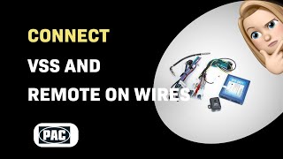 How to Connect VSS and Remote On Wires on PAC RP5-GM11