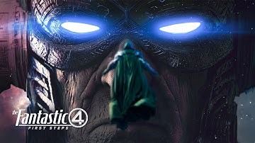 Dr. Doom vs Galactus (Alternate Post-Credit Scene) | Fantastic Four: First Steps