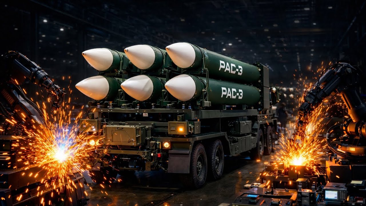 MANUFACTURING the Patriot PAC3 Missile That Decides Whether Ukraine and NATO Survive Russian ATTACKS