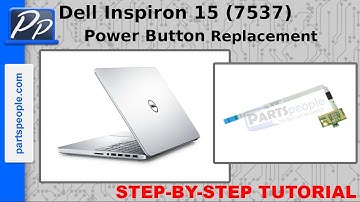 Dell Inspiron 15 (7537) Power Button Circuit Board Video Tutorial Teardown