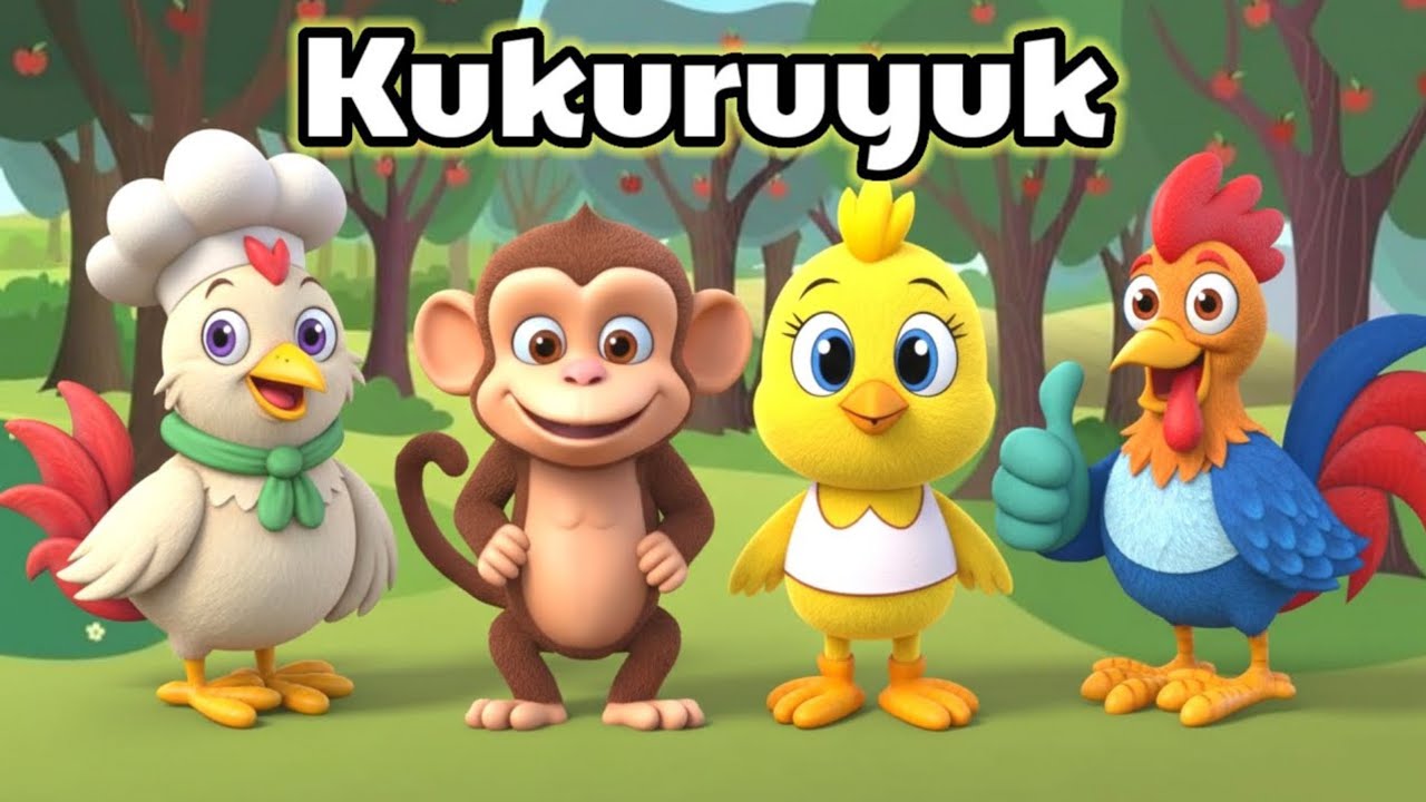Kukuruyuk ~ Lagu Anak Lucu 