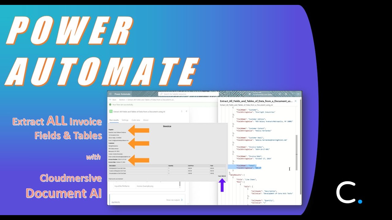 How to Extract All Fields and Tables from an Invoice in Power Automate ...
